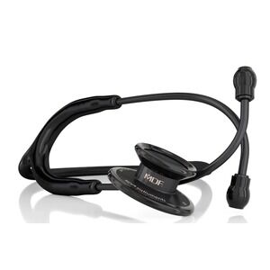 MDF Instruments Acoustica Medical Stethoscope, Black, New, Lightweight